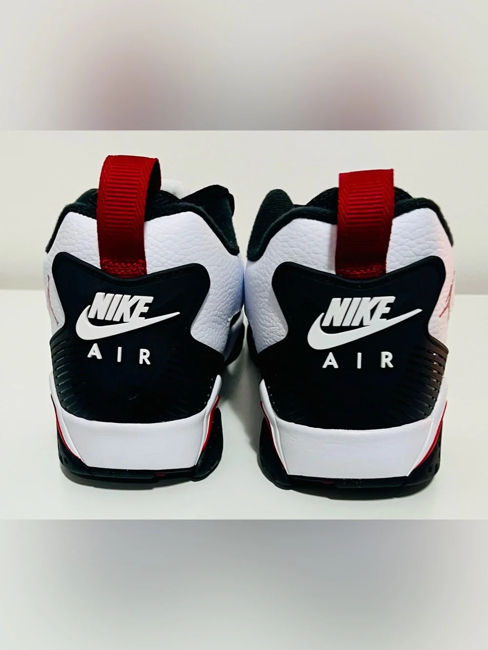 Air Jordan MVP 92 Retro Low White Black Red Sneakers